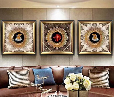 Ảnh gốc File tranh hiện đại pha lê gương KF71020 (độ nét cao) in mica