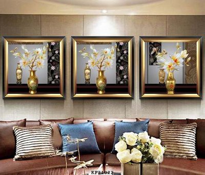 Tải file File tranh hiện đại pha lê gương KF71022 (gốc) chủ đề tâm linh