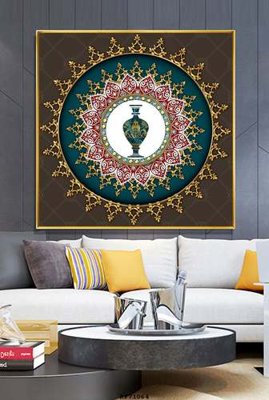 File gốc File tranh hiện đại pha lê gương KF71064 (trang trí) cho phòng khách