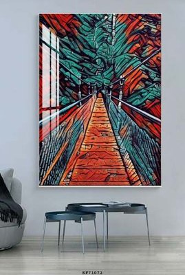 File gốc File tranh hiện đại pha lê gương KF71072 (cho in ấn) từ kho Filetranh