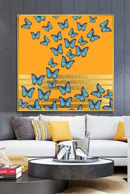 File tranh File tranh hiện đại pha lê gương KF71086 (ảnh gốc) in trần xuyên sáng