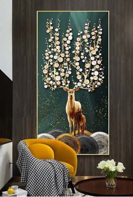 Tệp tin gốc File tranh hiện đại pha lê gương KF71095 (chất lượng cao) File tranh hiện đại pha lê gương KF71095