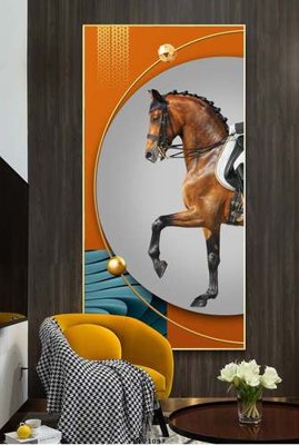 File gốc File tranh hiện đại pha lê gương KF71097 (bản quyền) cho in ấn