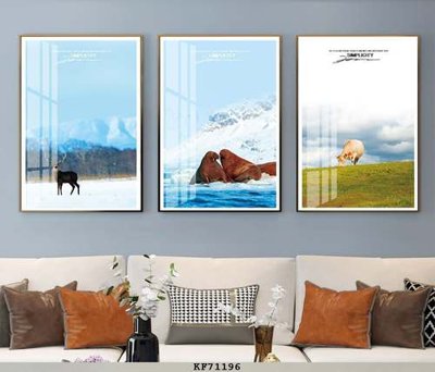 File tranh gốc in trần nhà File tranh hiện đại pha lê gương KF71196 3D