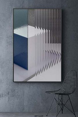 File in trần File tranh hiện đại pha lê gương KF71225 (bản gốc) bầu trời