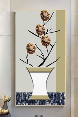 File tranh File tranh hiện đại pha lê gương KF71336 (ảnh gốc) in trần nhà