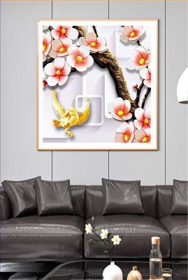 Tải file File tranh hiện đại pha lê gương KF71382 (ảnh gốc) in tranh kính