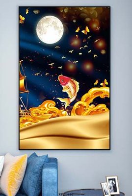 File ảnh File tranh hiện đại pha lê gương KF71440 (gốc) in quảng cáo ngoài trời