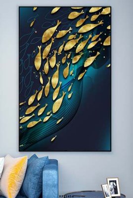 Download file gốc File tranh hiện đại pha lê gương KF71454 (in lụa) nghệ thuật