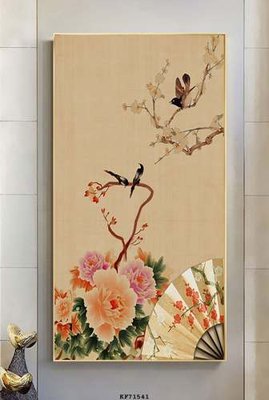 File tranh File tranh hiện đại pha lê gương KF71541 (bản gốc) trang trí văn phòng