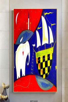 File ảnh File tranh hiện đại pha lê gương KF71608 (gốc) cho trang trí nhà hàng