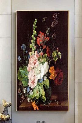 File tranh File tranh hiện đại pha lê gương KF71631 (bản gốc) in lụa dán tường