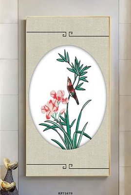 File in ấn File tranh hiện đại pha lê gương KF71679 (bản gốc) chất lượng cao