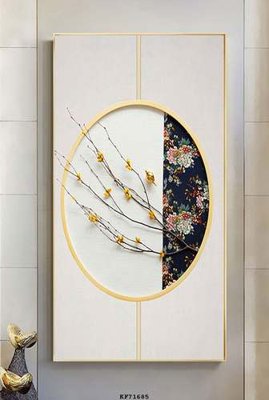 File ảnh File tranh hiện đại pha lê gương KF71685 (gốc) in standee