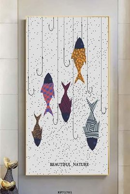 File ảnh File tranh hiện đại pha lê gương KF71701 (gốc) in decal dán tường