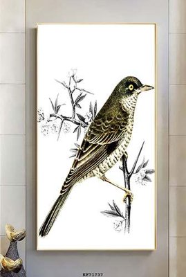 File tranh File tranh hiện đại pha lê gương KF71737 (bản gốc) treo quán cafe