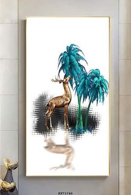 File gốc File tranh hiện đại pha lê gương KF71740 (dành cho quảng cáo)