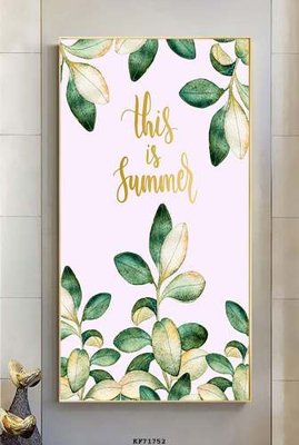 File tranh File tranh hiện đại pha lê gương KF71752 (ảnh gốc) không bị mờ