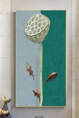 File tranh gốc File tranh hiện đại pha lê gương KF71756 (bản đẹp) độc quyền