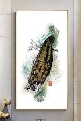 File tranh gốc File tranh hiện đại pha lê gương KF71779 (bản đẹp) độc quyền