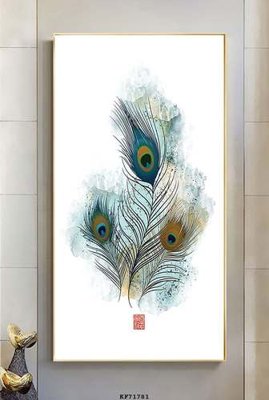 File gốc File tranh hiện đại pha lê gương KF71781 (cho in ấn) độc quyền