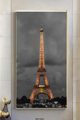 File gốc File tranh hiện đại pha lê gương KF71867 (in ấn) màu sắc trung thực