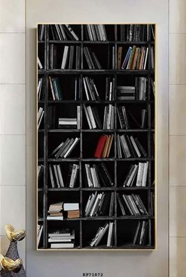 File in trần File tranh hiện đại pha lê gương KF71872 (bản gốc) hoa văn