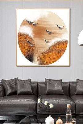 File gốc File tranh hiện đại pha lê gương KF71998 (in tráng gương) ốp tường