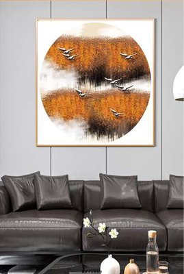 File tranh File tranh hiện đại pha lê gương KF71999 (ảnh gốc) in trần 3D