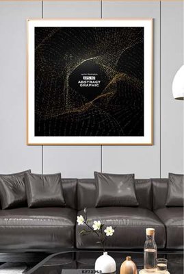 File gốc File tranh hiện đại pha lê gương KF72059 (PSD/TIFF) độ phân giải cao