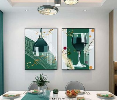 File gốc File tranh hiện đại pha lê gương KF72078 (in 3D) nghệ thuật