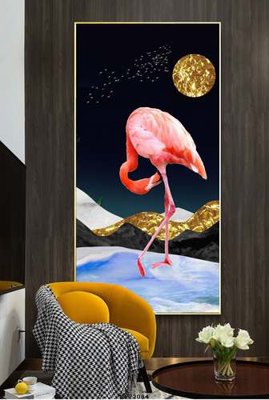 File gốc File tranh hiện đại pha lê gương KF72084 (phiên bản chuẩn) để in ấn