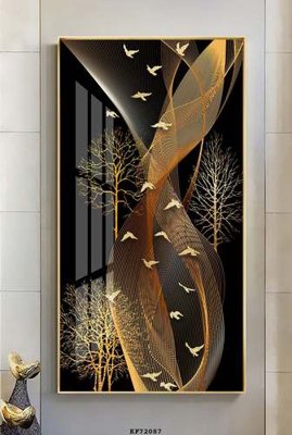 Tải xuống file tranh gốc File tranh hiện đại pha lê gương KF72087 (PSD/TIFF)