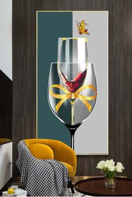 Download file gốc File tranh hiện đại pha lê gương KF72091 (dùng cho in ấn)