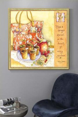 File tranh File tranh hiện đại pha lê gương KF72121 (bản gốc) treo phòng ăn