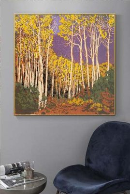 Hình ảnh file gốc File tranh hiện đại pha lê gương KF72167 cho in UV