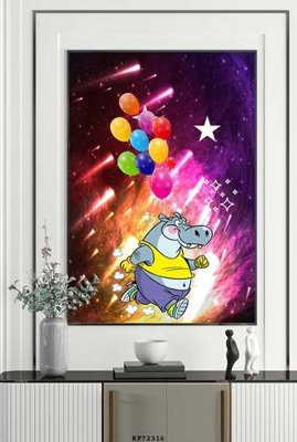 File tranh File tranh hiện đại pha lê gương KF72316 (gốc) chủ đề tĩnh vật