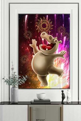 File tranh File tranh hiện đại pha lê gương KF72347 (gốc) chủ đề thiên nhiên