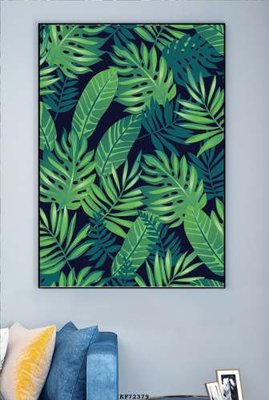 File tranh gốc File tranh hiện đại pha lê gương KF72379 chủ đề hiện đại