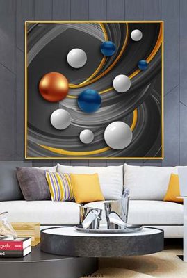 File ảnh File tranh hiện đại pha lê gương KF72611 (gốc) in backdrop sự kiện