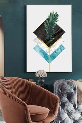 File gốc File tranh hiện đại pha lê gương KF72613 (PNG) nền trong suốt