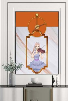 File gốc File tranh hiện đại pha lê gương KF72670 (thiết kế) độc quyền