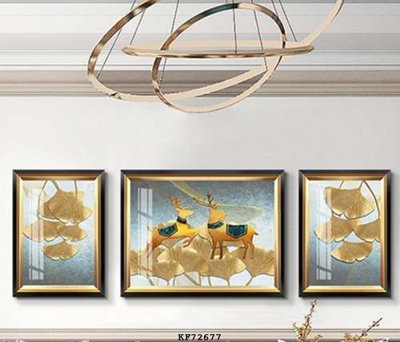 File in trần File tranh hiện đại pha lê gương KF72677 (bản gốc) 5D