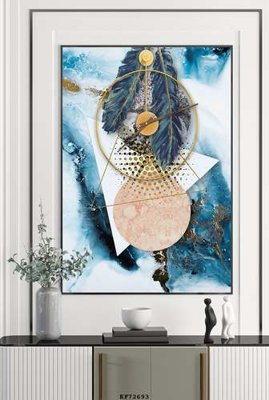 Download file gốc File tranh hiện đại pha lê gương KF72693 (in mica) trong suốt