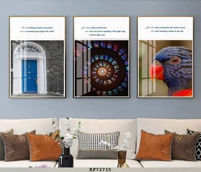 Ảnh gốc File tranh hiện đại pha lê gương KF72715 (siêu chi tiết) để in ấn