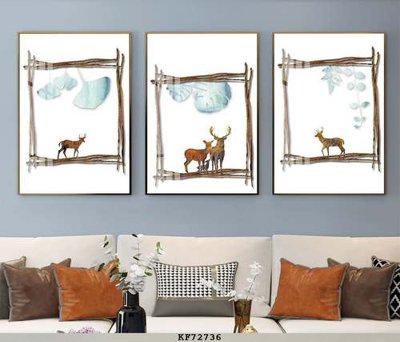 File in mica File tranh hiện đại pha lê gương KF72736 (bản gốc) siêu trong