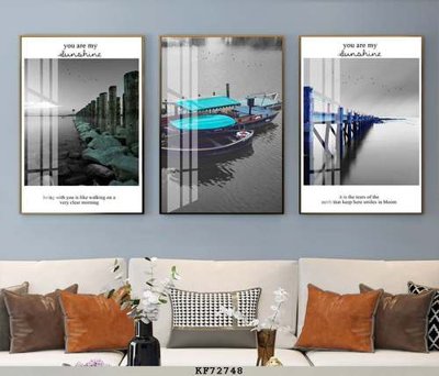 File gốc File tranh hiện đại pha lê gương KF72748 cho in ấn và thiết kế