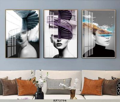 Tải file File tranh hiện đại pha lê gương KF72794 (gốc) in ấn chất lượng