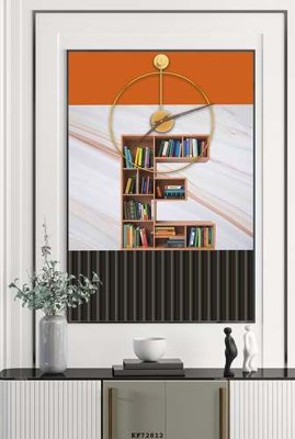 File gốc File tranh hiện đại pha lê gương KF72812 (in mica) làm quà tặng