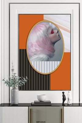 File ảnh gốc File tranh hiện đại pha lê gương KF72820 không vỡ nét